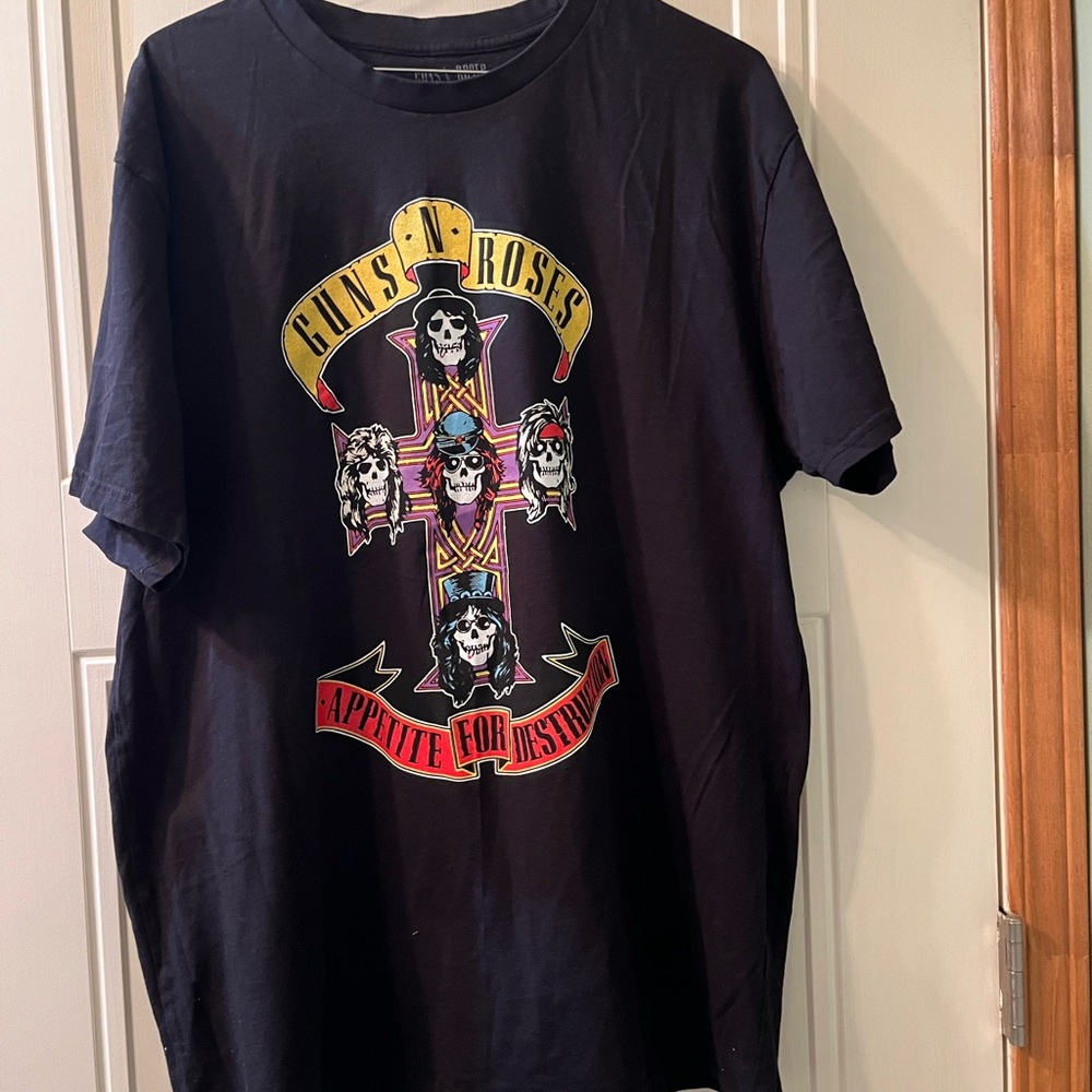 Guns N' Roses "Appetite for Destruction" Black Graphic Tee